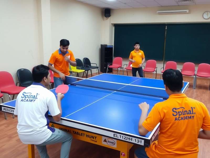 Indian Table Tennis Academy talent hunt Regional Talent Hunt event with young players participating