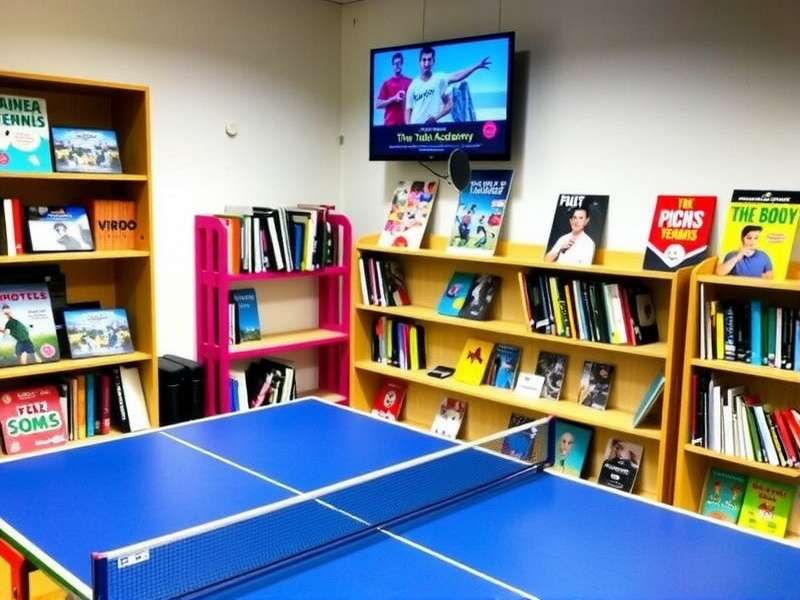 Indian Table Tennis Academy resource center Indian Table Tennis Academy library with sports books and videos