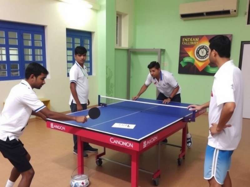 Indian Table Tennis Academy founding years Indian Table Tennis Academy early days with first training center